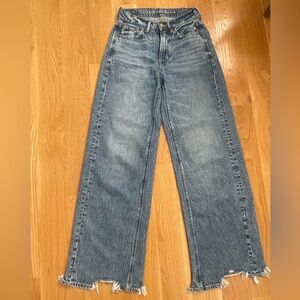 American Eagle Outfitters Wide Leg Jeans